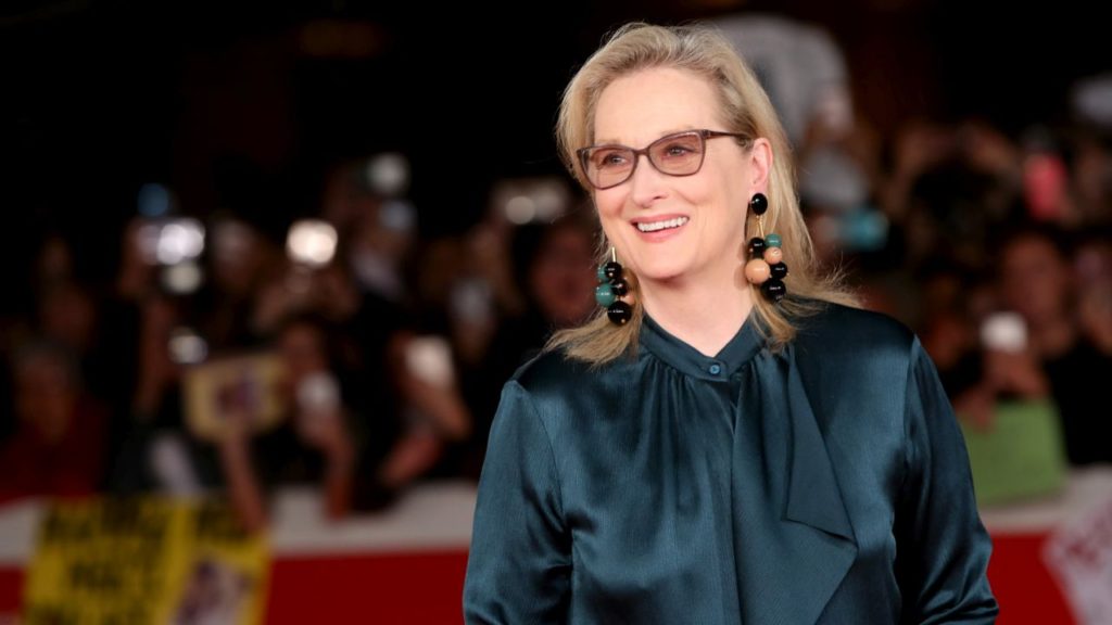 ROME, ITALY - OCTOBER 20:  Meryl Streep walks a red carpet for 'Florence Foster Jenkins' during the 11th Rome Film Festival at Auditorium Parco Della Musica on October 20, 2016 in Rome, Italy.  (Photo by Vittorio Zunino Celotto/Getty Images)